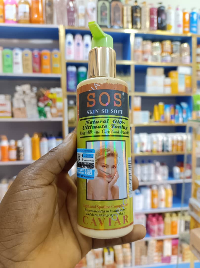 SOS Skin So Soft ultimate toning Lotion
